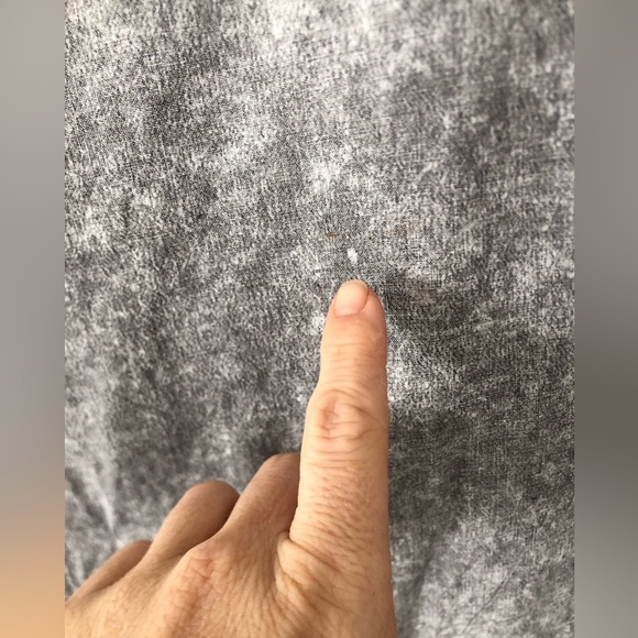 Vtg 80s Acid Wash Grey Denim Bomber Jacket - Picture 3 of 16